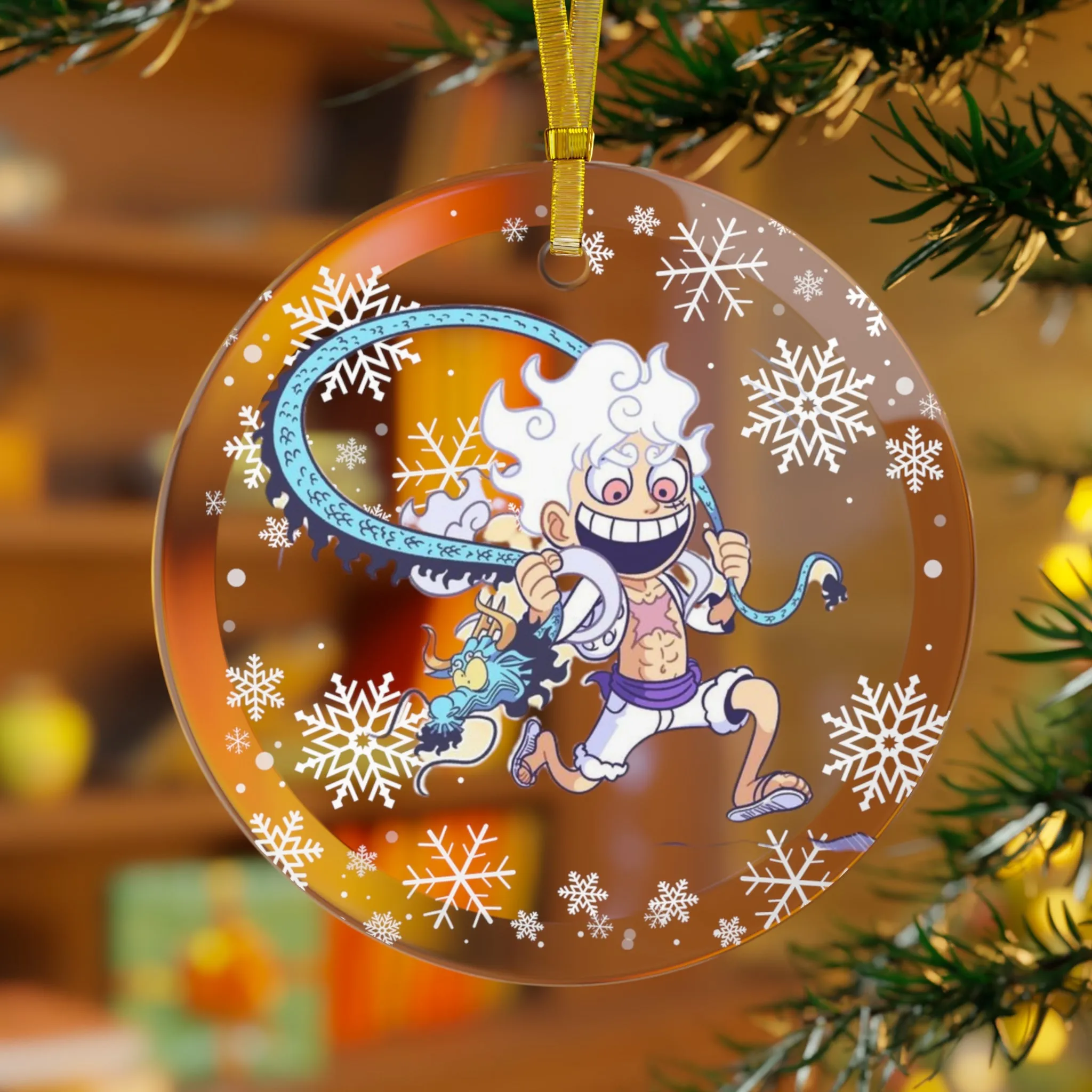 Anime Christmas Ornament Luffy's Crew