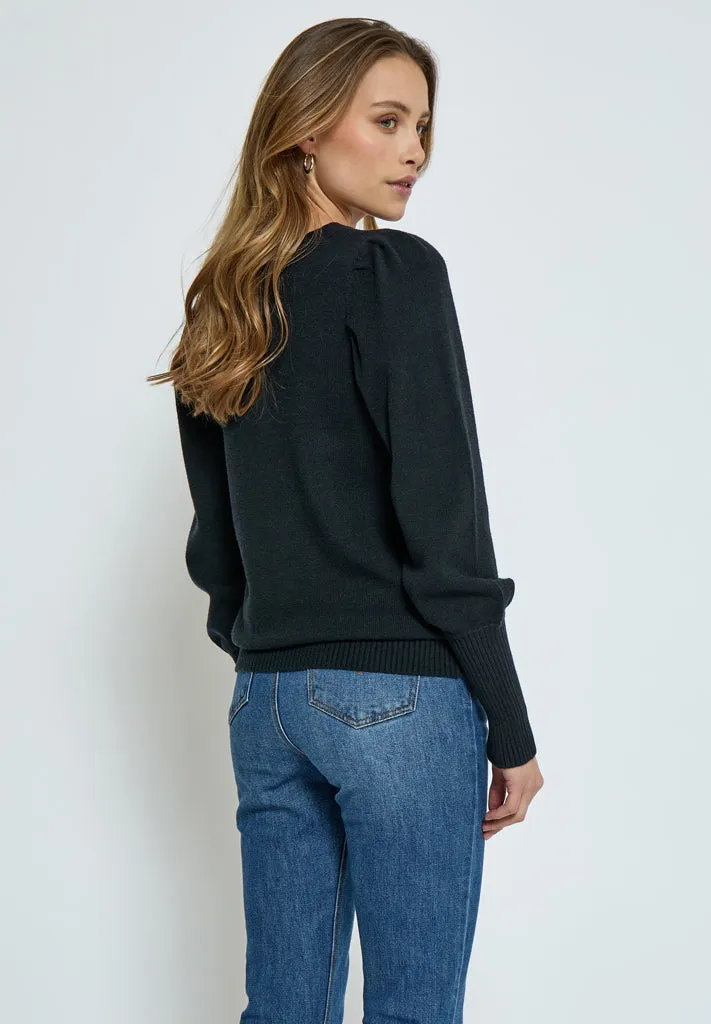 Anissa Pullover - Black
