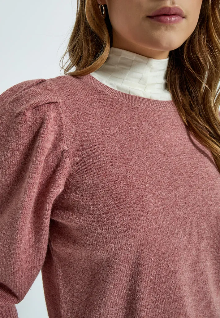 Anissa Pullover - Rose Melange