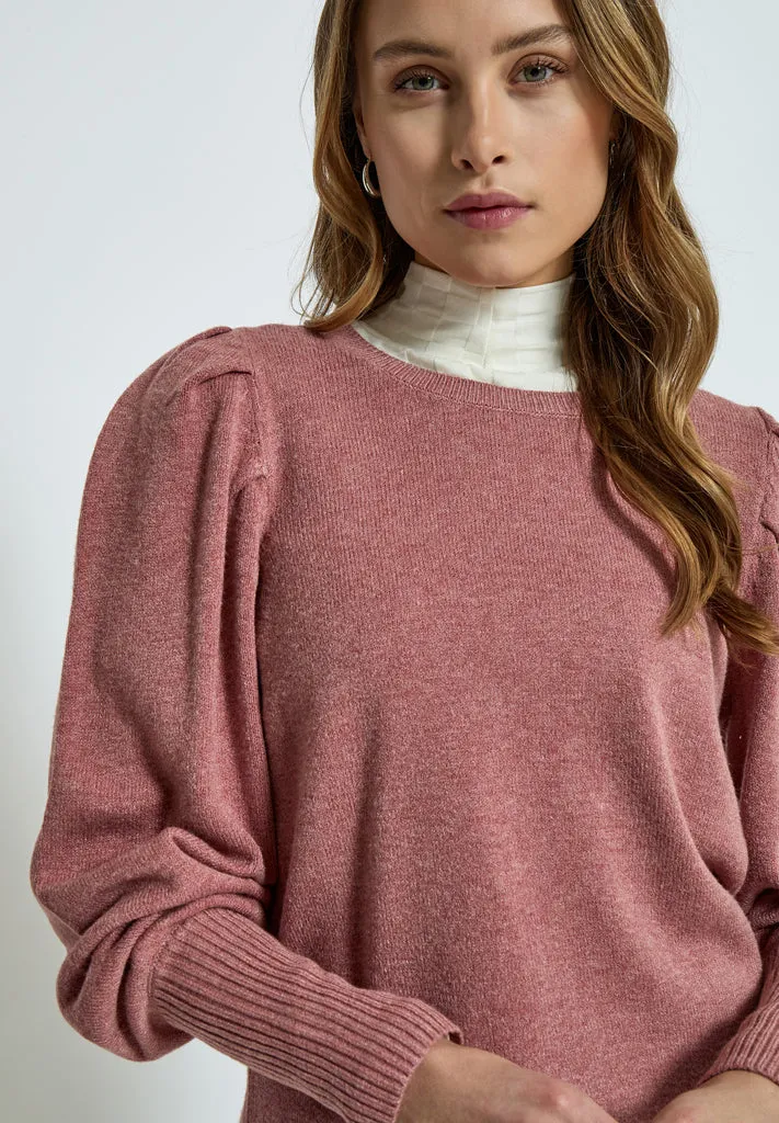 Anissa Pullover - Rose Melange