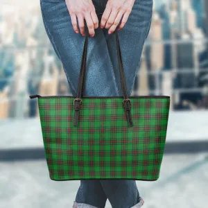 Anstruther Tartan Leather Tote Bag