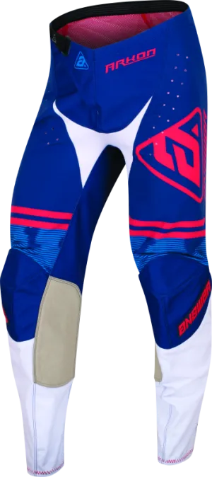 Answer 23 Ark Trials Pant Blue/White/Red Youth Size - 28