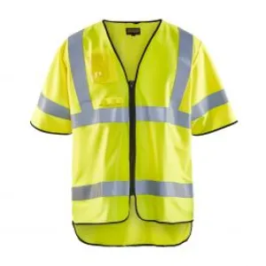 Anti-Flame&#x20;Waistcoat&#x20;High&#x20;Vis&#x20;Class&#x20;3&#x20;3024&#x20;High&#x20;Vis&#x20;Geel&#x20;-&#x20;Bl&#xE5;kl&#xE4;der