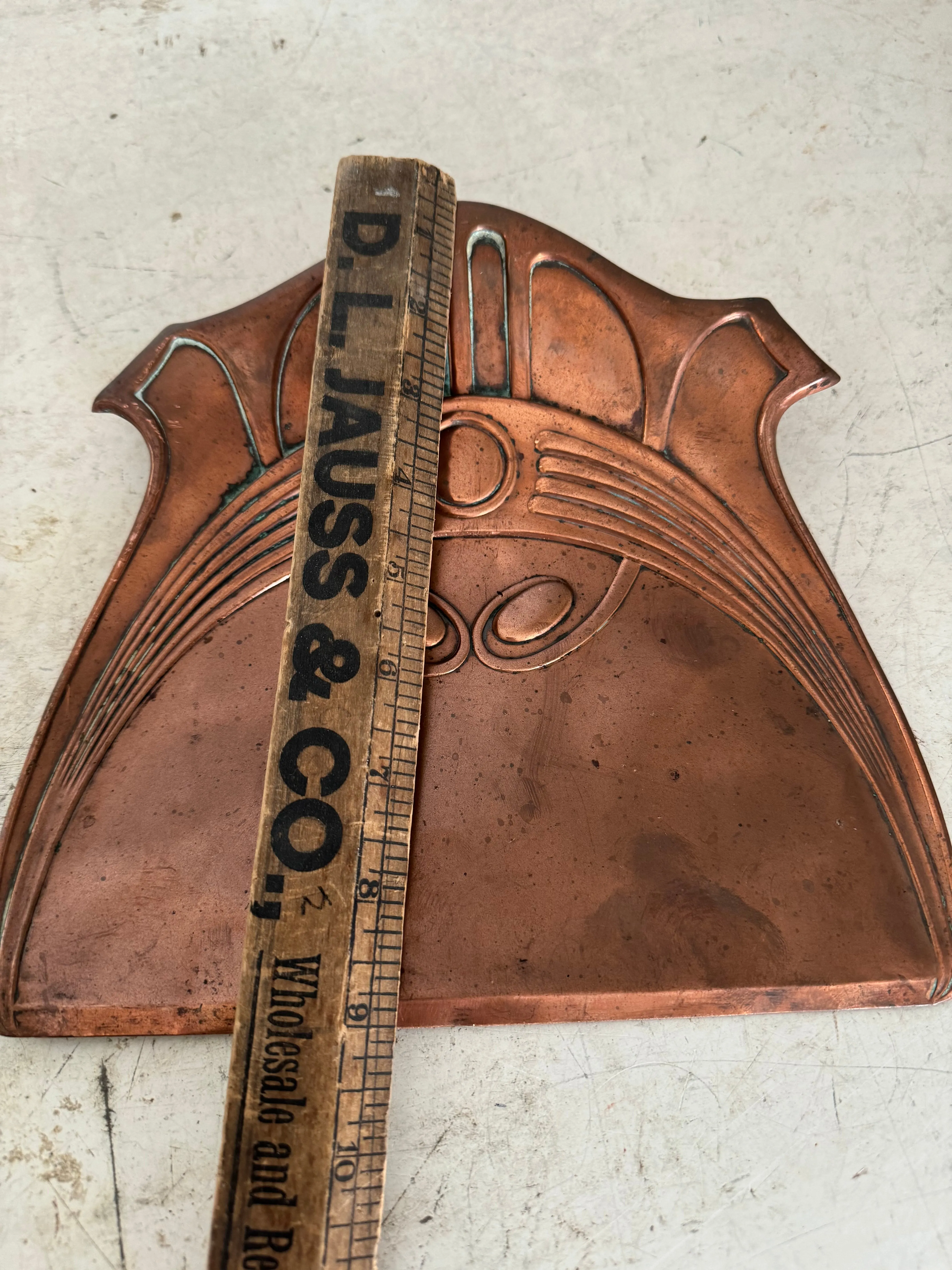 Antique Art Nouveau Crumb Tray