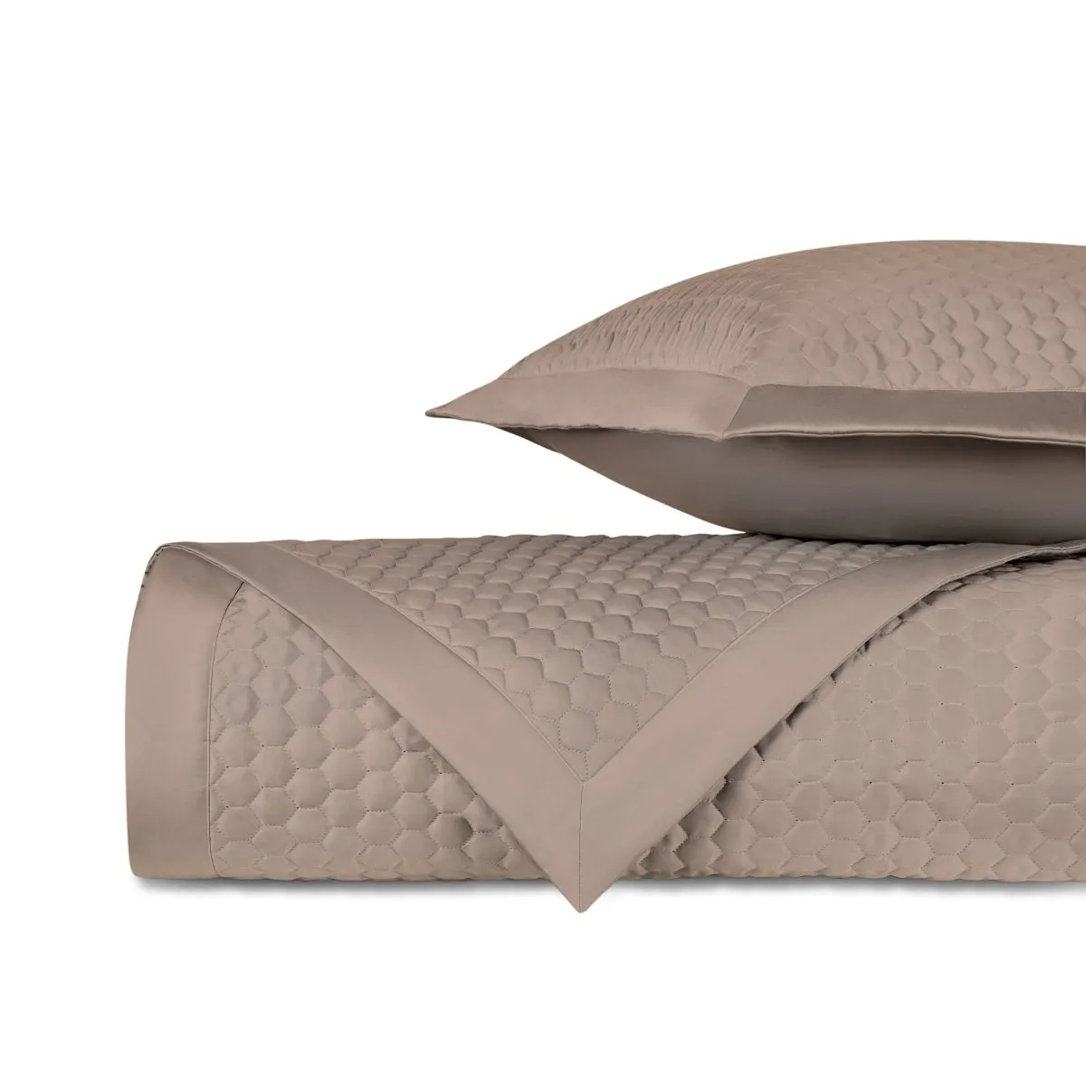 Apiary Quilted Mist Gray by Home Treasures