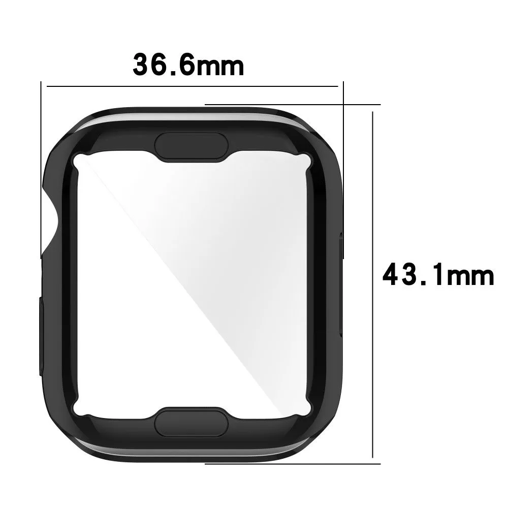 Apple Watch (41mm) stylish TPU cover - Red