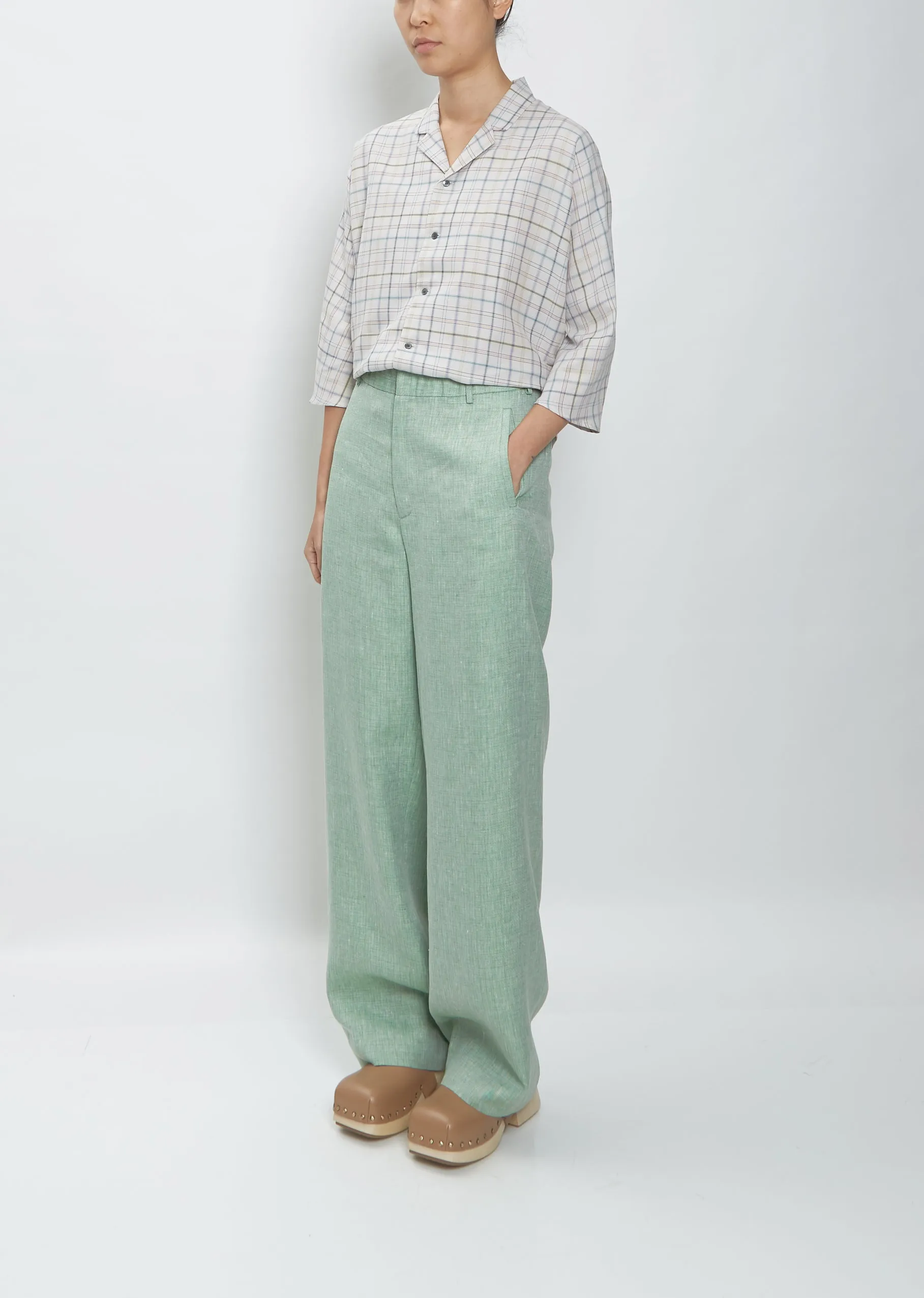Ara Trousers — Green