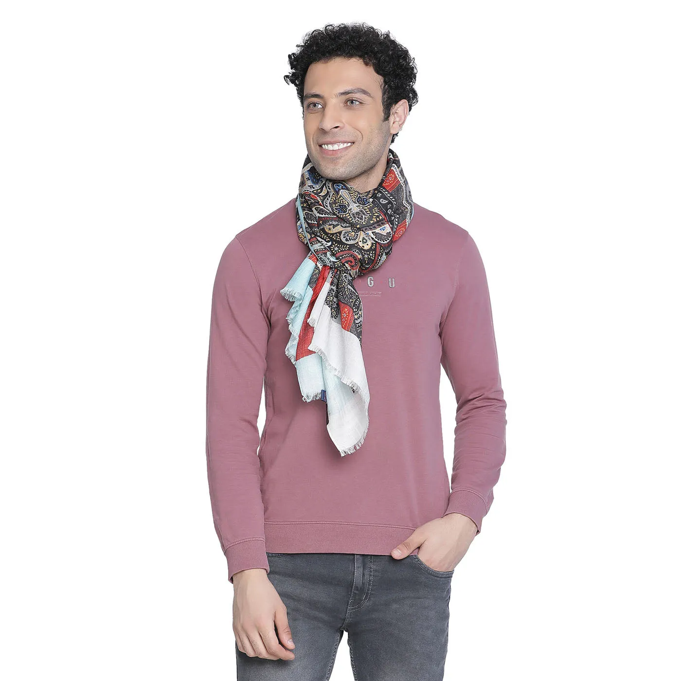 Araffa Wool Silk Muffler