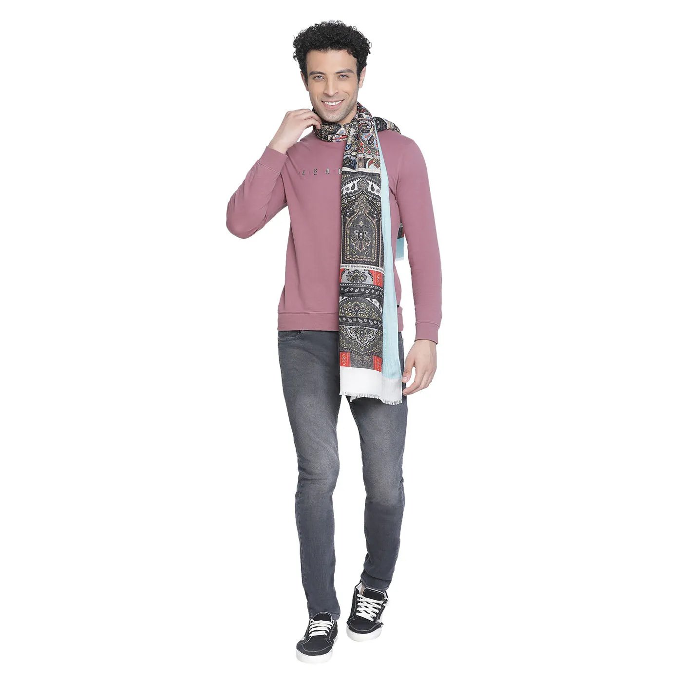 Araffa Wool Silk Muffler