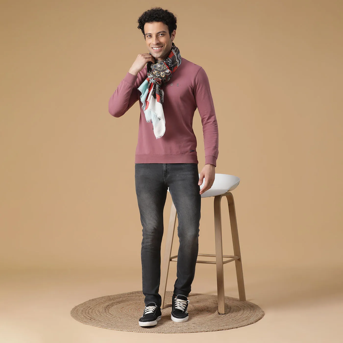 Araffa Wool Silk Muffler