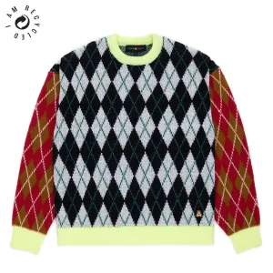 Argyle Block Sweater