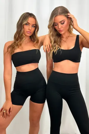 Ari Contour Crop - Onyx