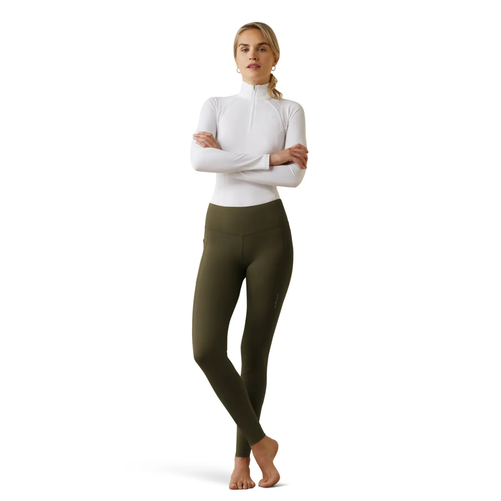 Ariat® Ladies Tek Tight Forrest Mist Green Leggings 10044636