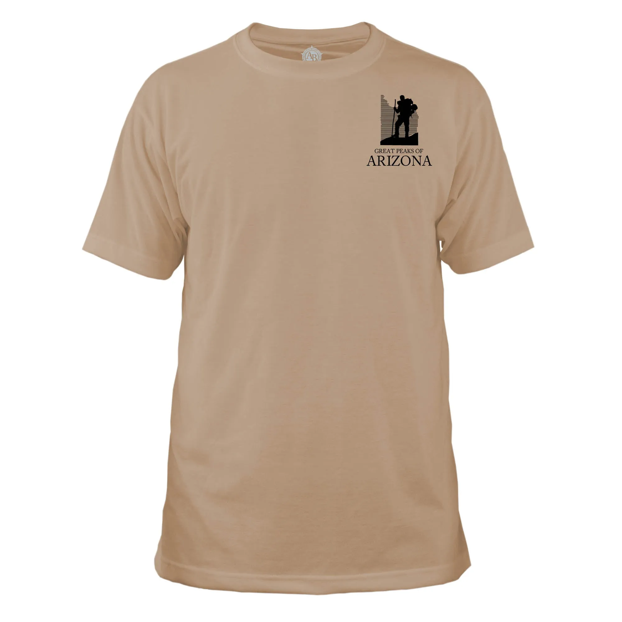 Arizona Diamond Topo  Basic Crew T-Shirt