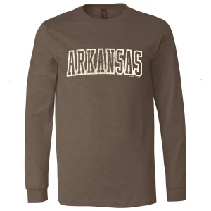 Arkansas Arch Outline Long Sleeve