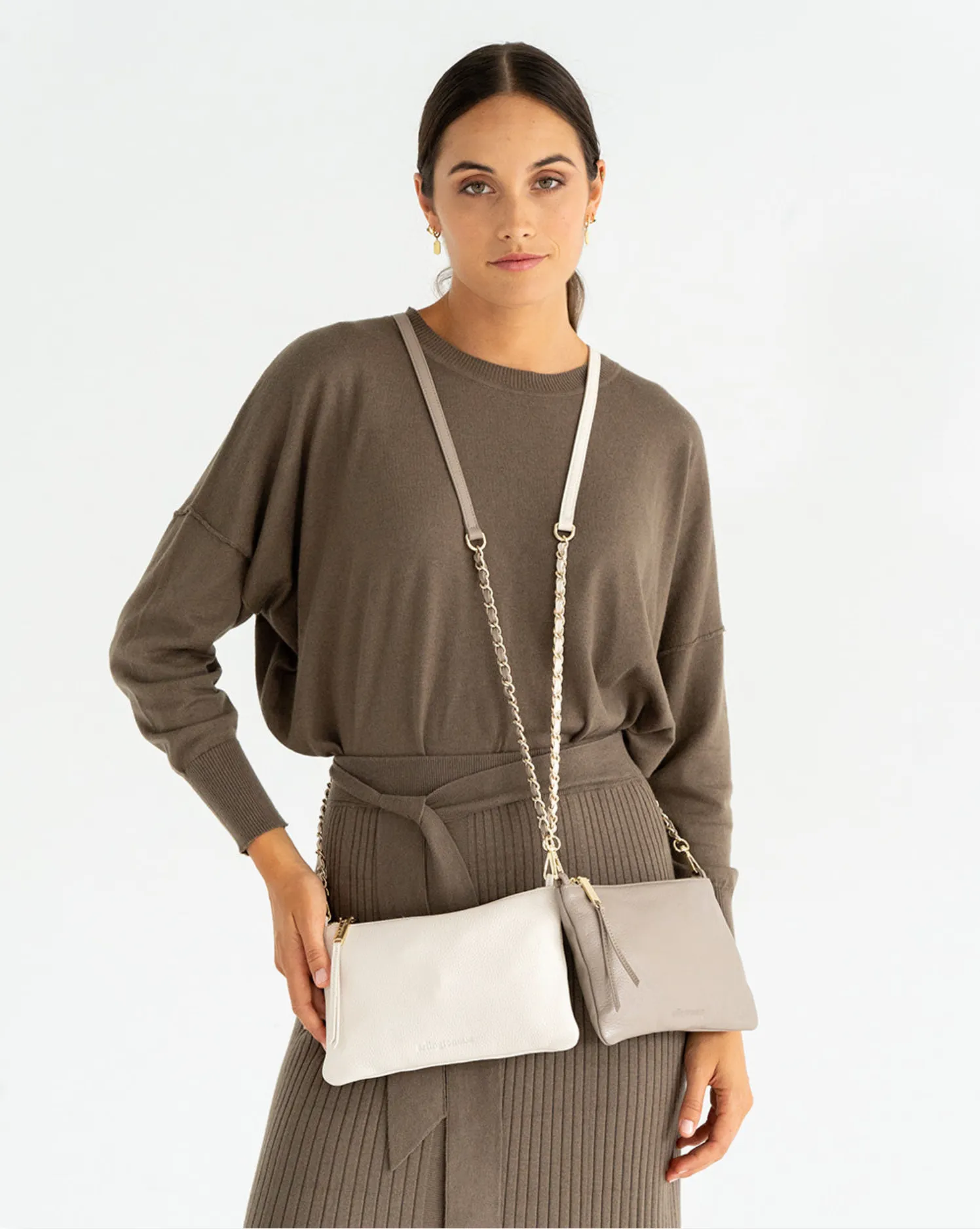 Arlington Milne Molly Crossbody - Chalk