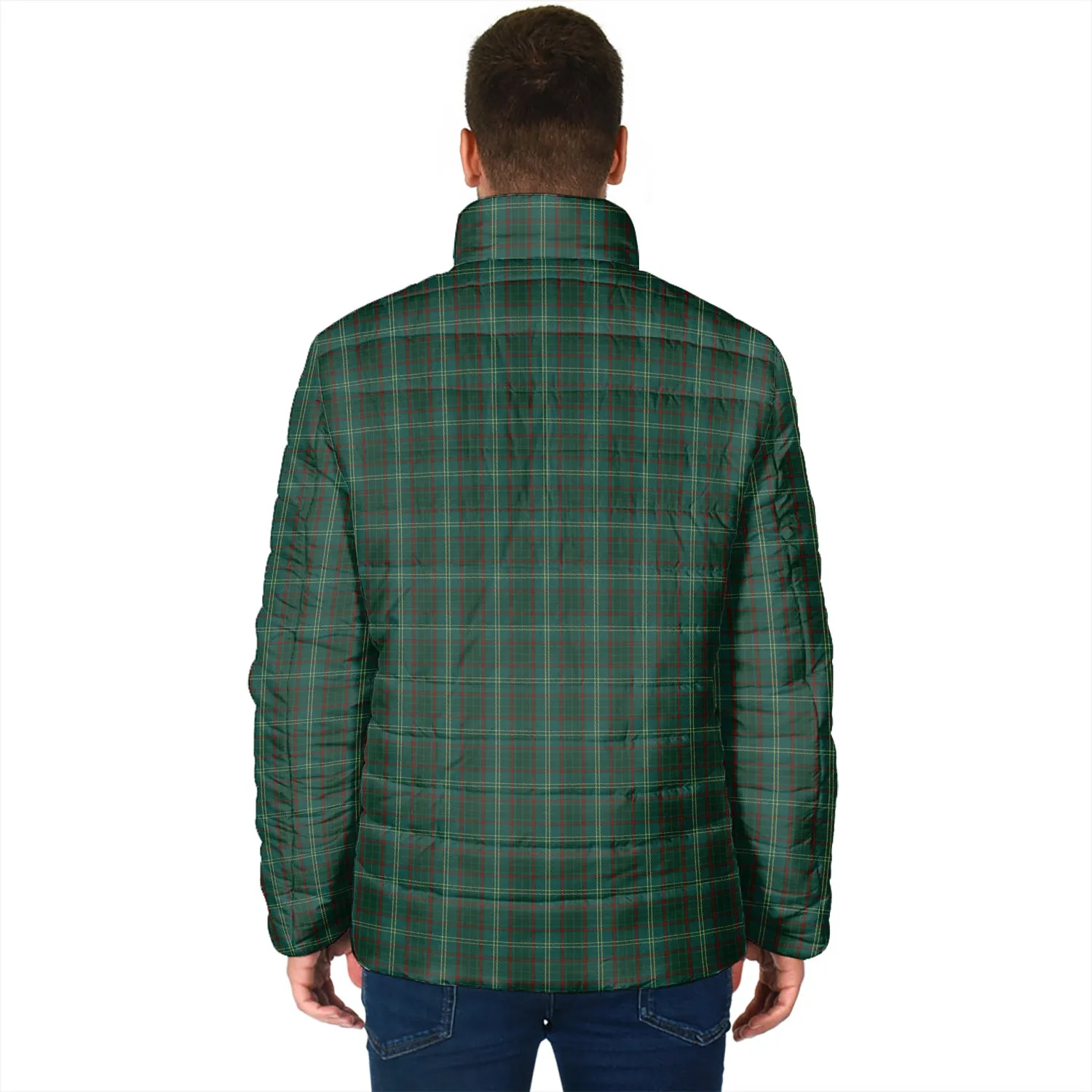 Armagh County Ireland Tartan Padded Jacket