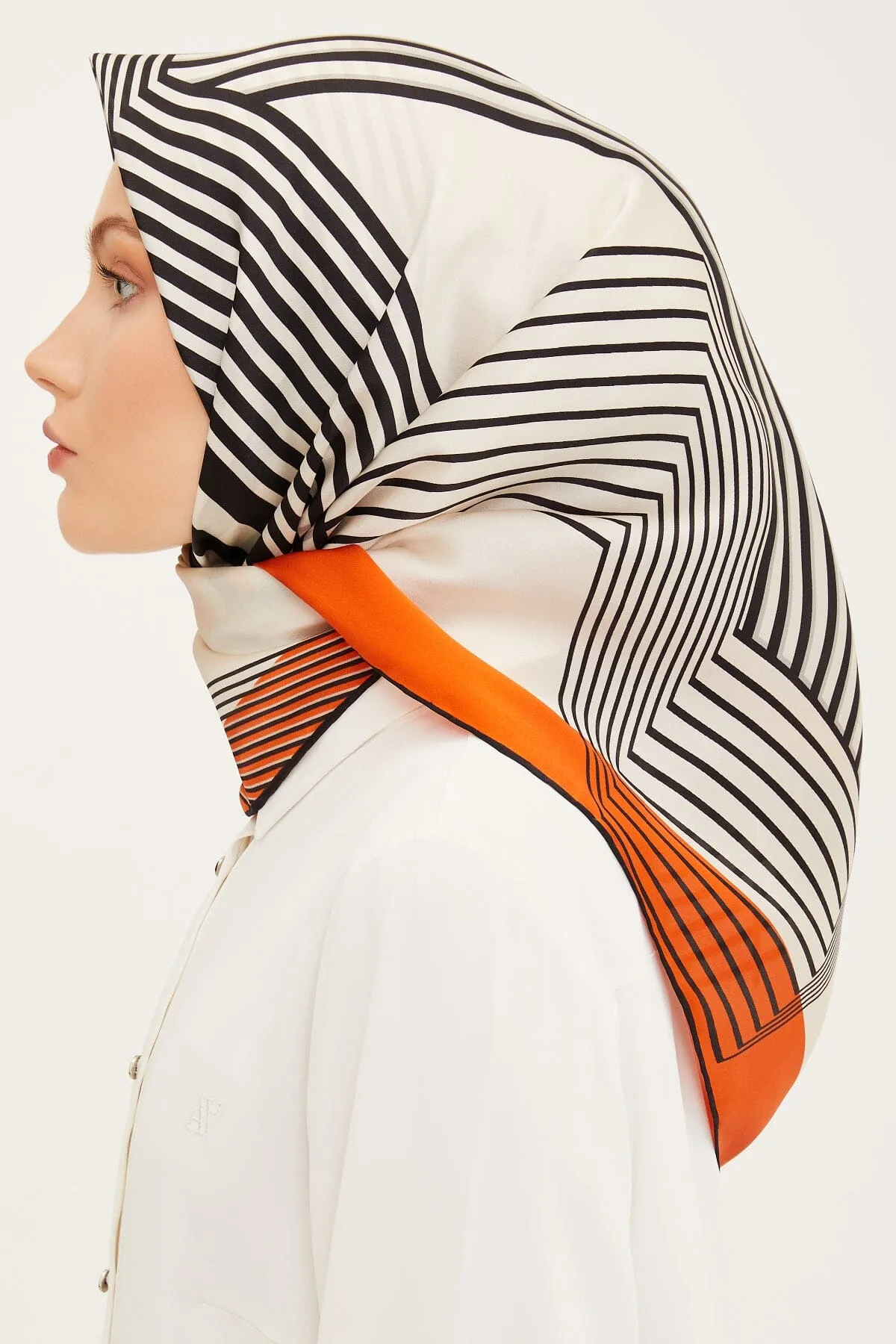 Armine Metro Square Silk Scarf #33