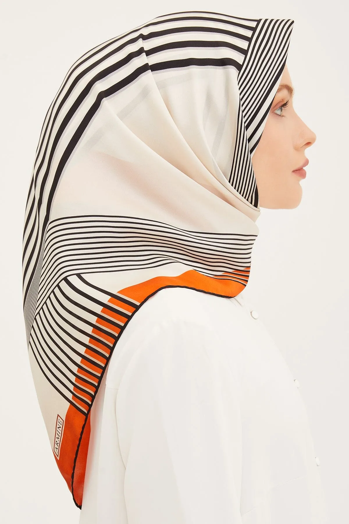 Armine Metro Square Silk Scarf #33