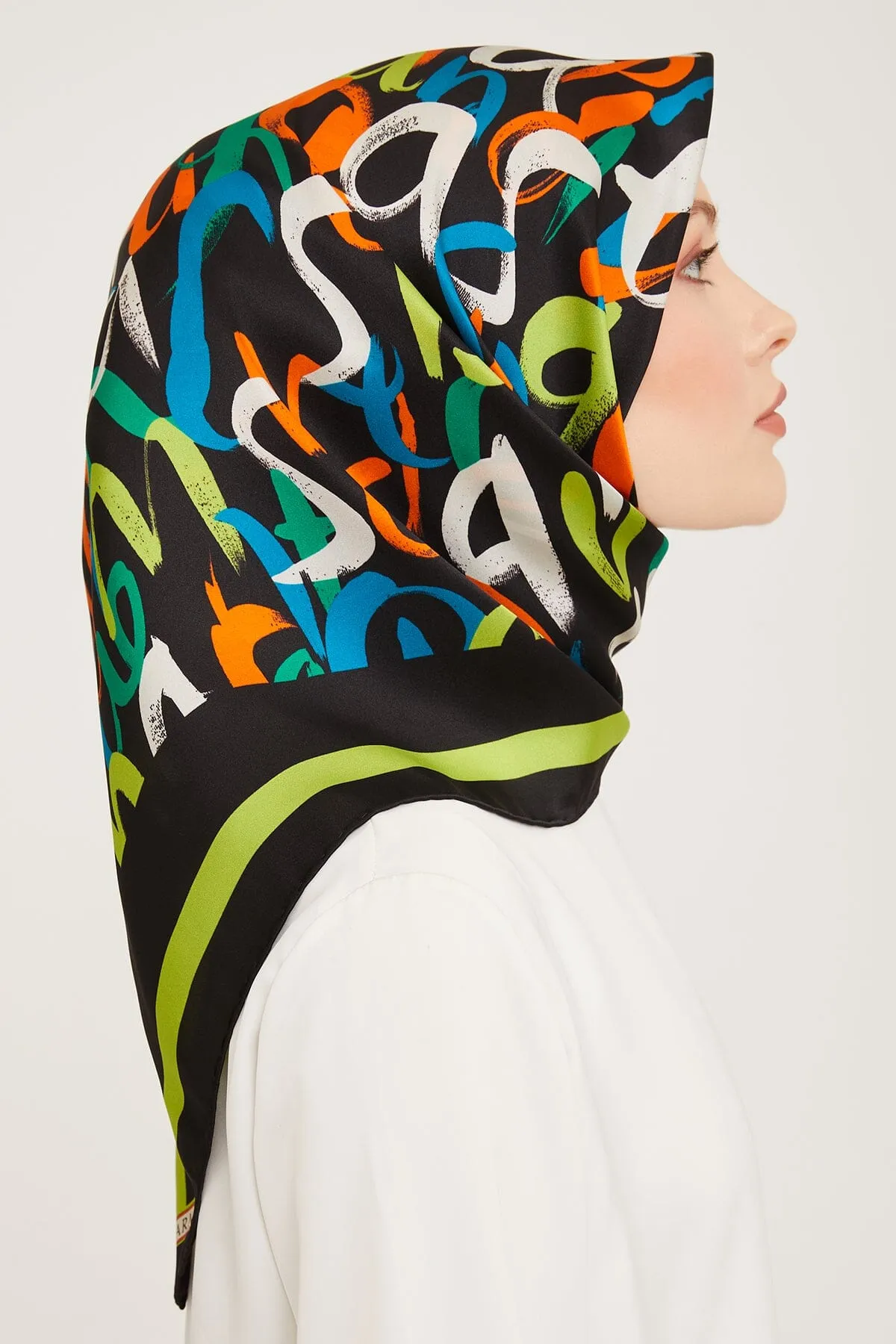 Armine Nudle Designer Silk Scarf #3