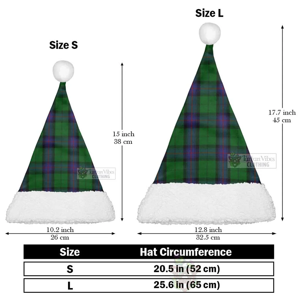 Armstrong Tartan Christmas Santa Hats