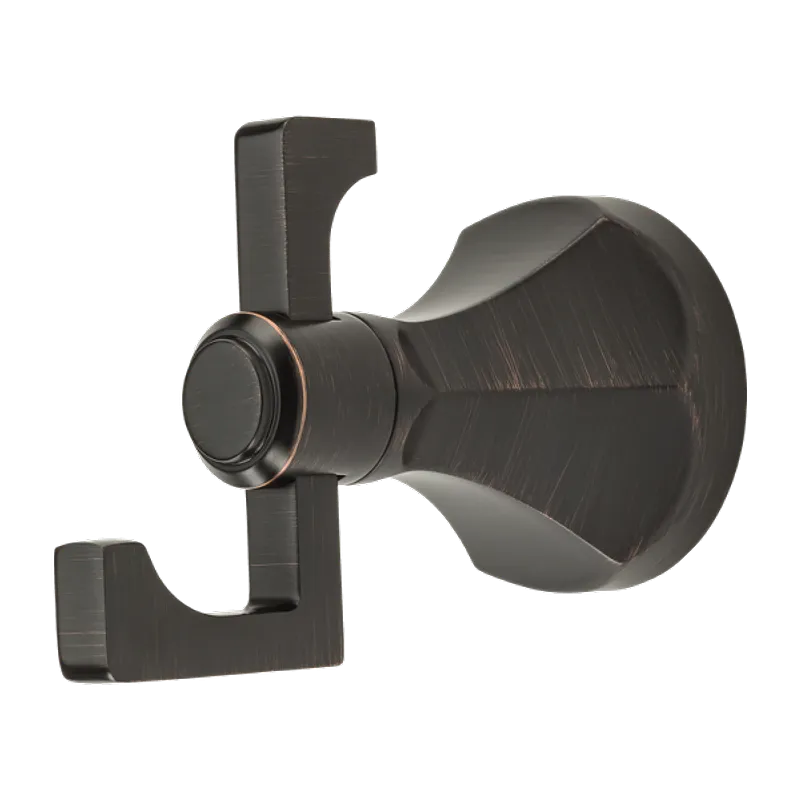 Arterra 2" Square-J Robe Hook in Tuscan Bronze