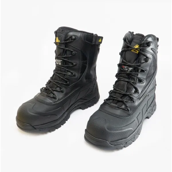 AS440 SKOMER Mens Safety Boots Black