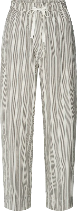 Astrid Pant Cotton Striped - Pin Stripe