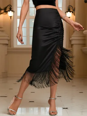 Vegan Leather Skirt