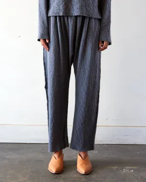 Atelier Delphine Double Layer Kiri Pants, Dark Navy Grey