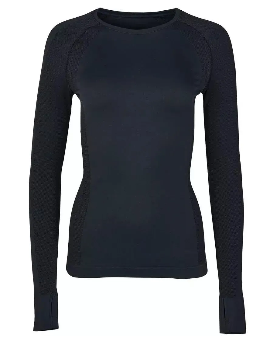 Athlete Seamless Workout Long Sb6547 Black