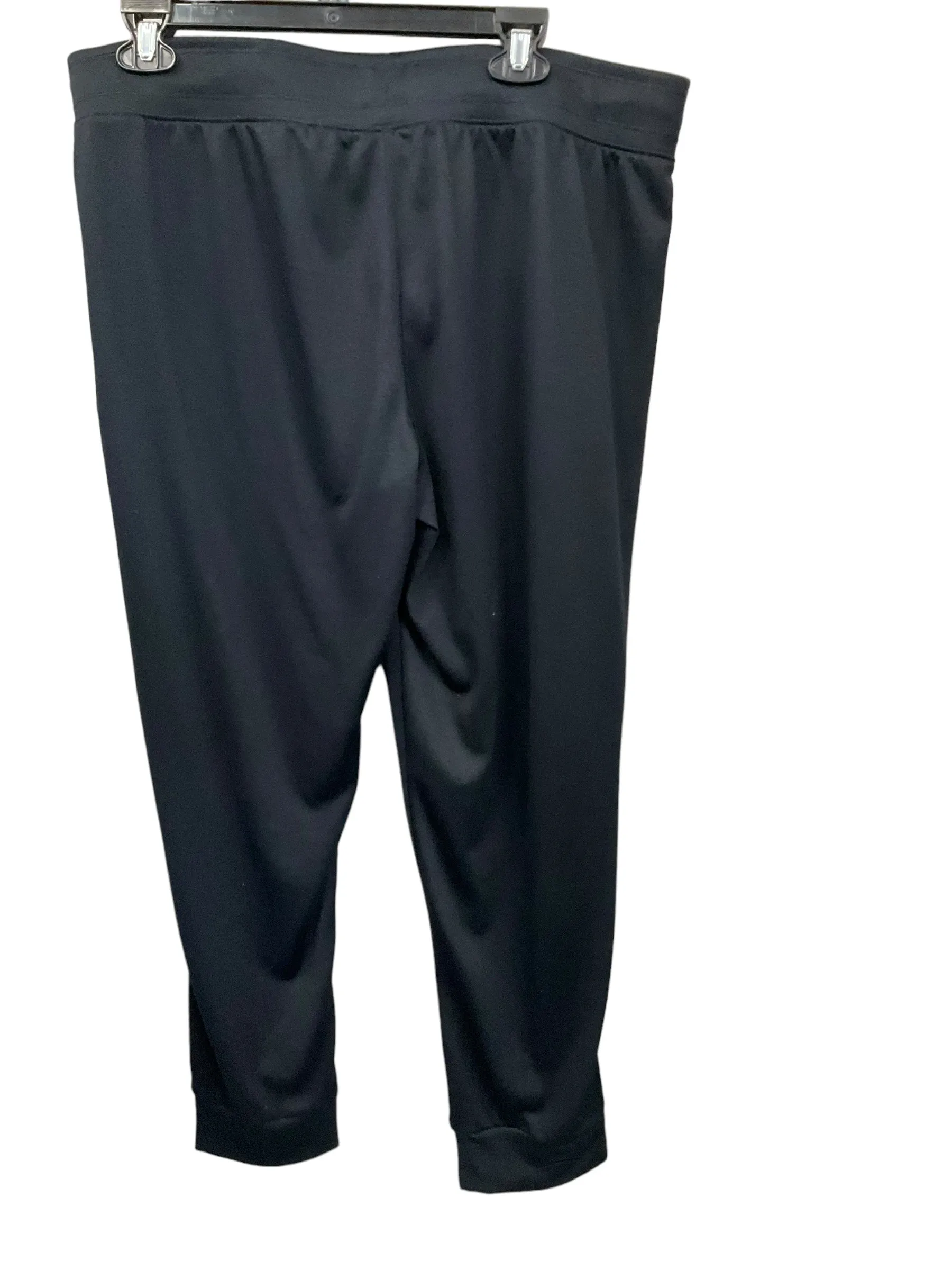Athletic Pants By Clothes Mentor In Black, Size: Xl