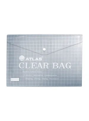 Atlas Document Bag F/S Clear