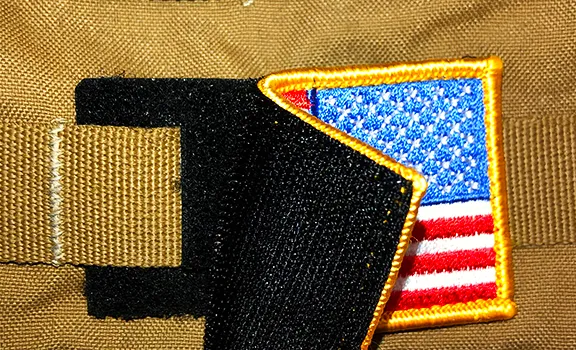 Attach-A-Patch - 3"x2" Flag