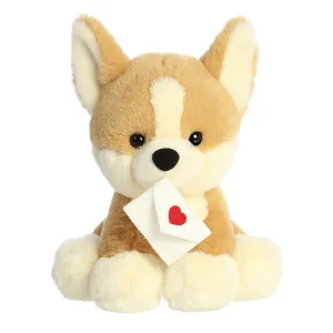 Aurora Sealed with a Kiss Corgi 10"
