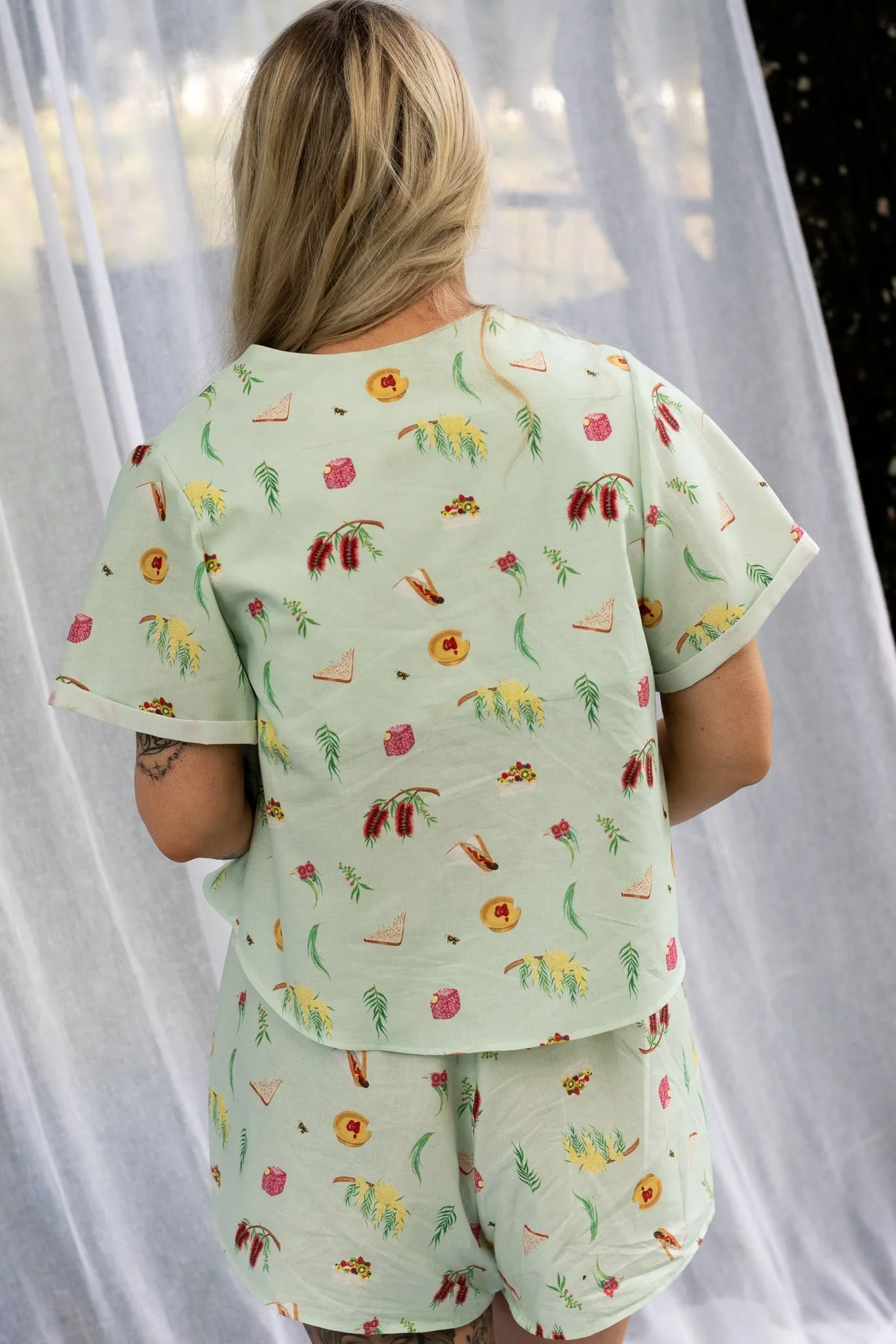 Aussie Snacks PJ Shorts