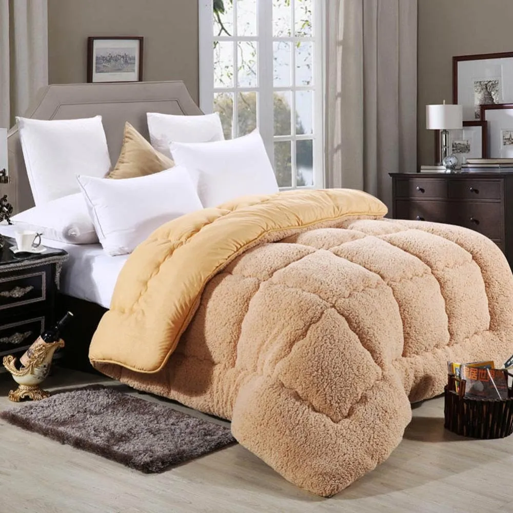 Australian lamb wool winter quilt thickened warm quilt