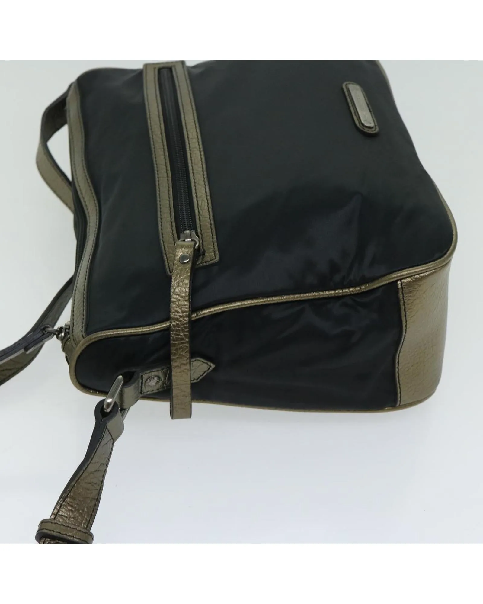 Authentic Black Nylon Shoulder Bag