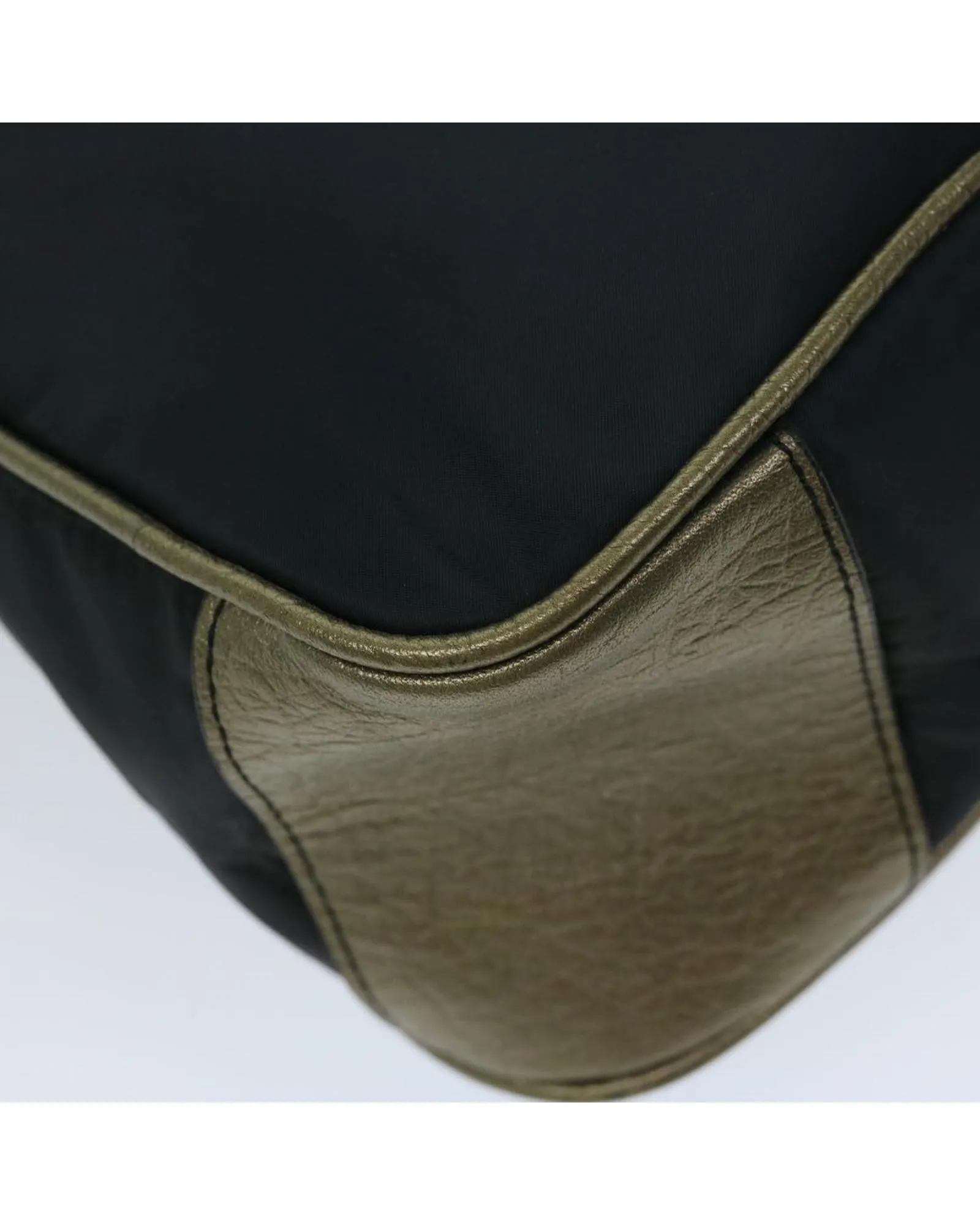 Authentic Black Nylon Shoulder Bag