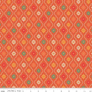 Autumn Afternoon Moroccan Tile Autumn Yardage by Heather Peterson | Riley Blake Designs