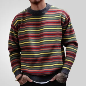 Autumn And Winter Round Neck Thickened Sweater for Men