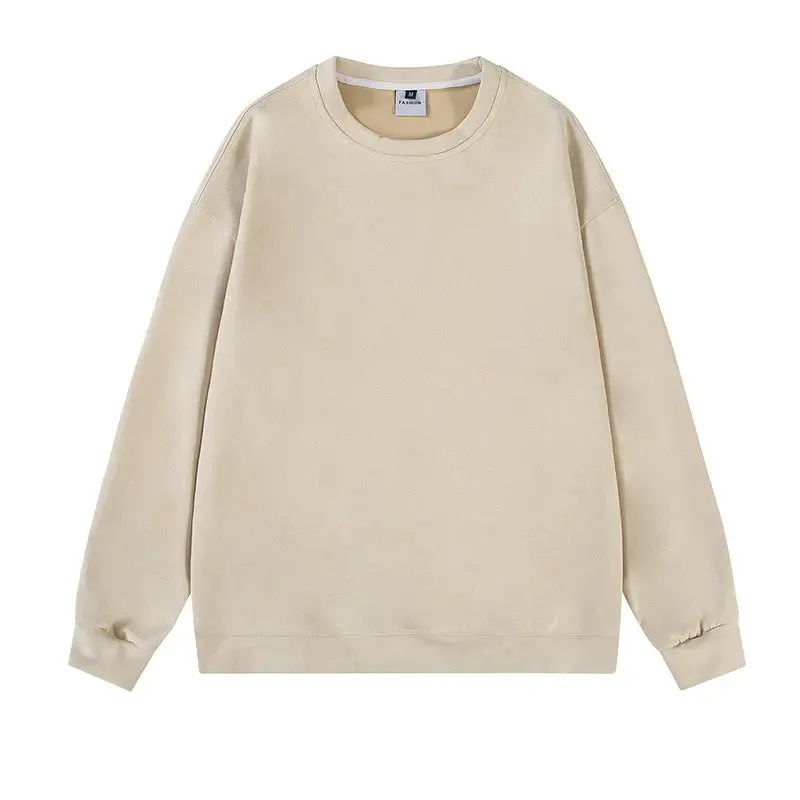 Autumn And Winter Stiff Oversize American Retro Sweatshirt