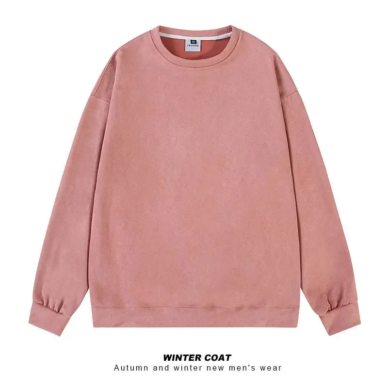 Autumn And Winter Stiff Oversize American Retro Sweatshirt