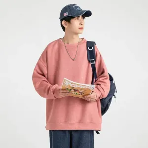 Autumn And Winter Stiff Oversize American Retro Sweatshirt