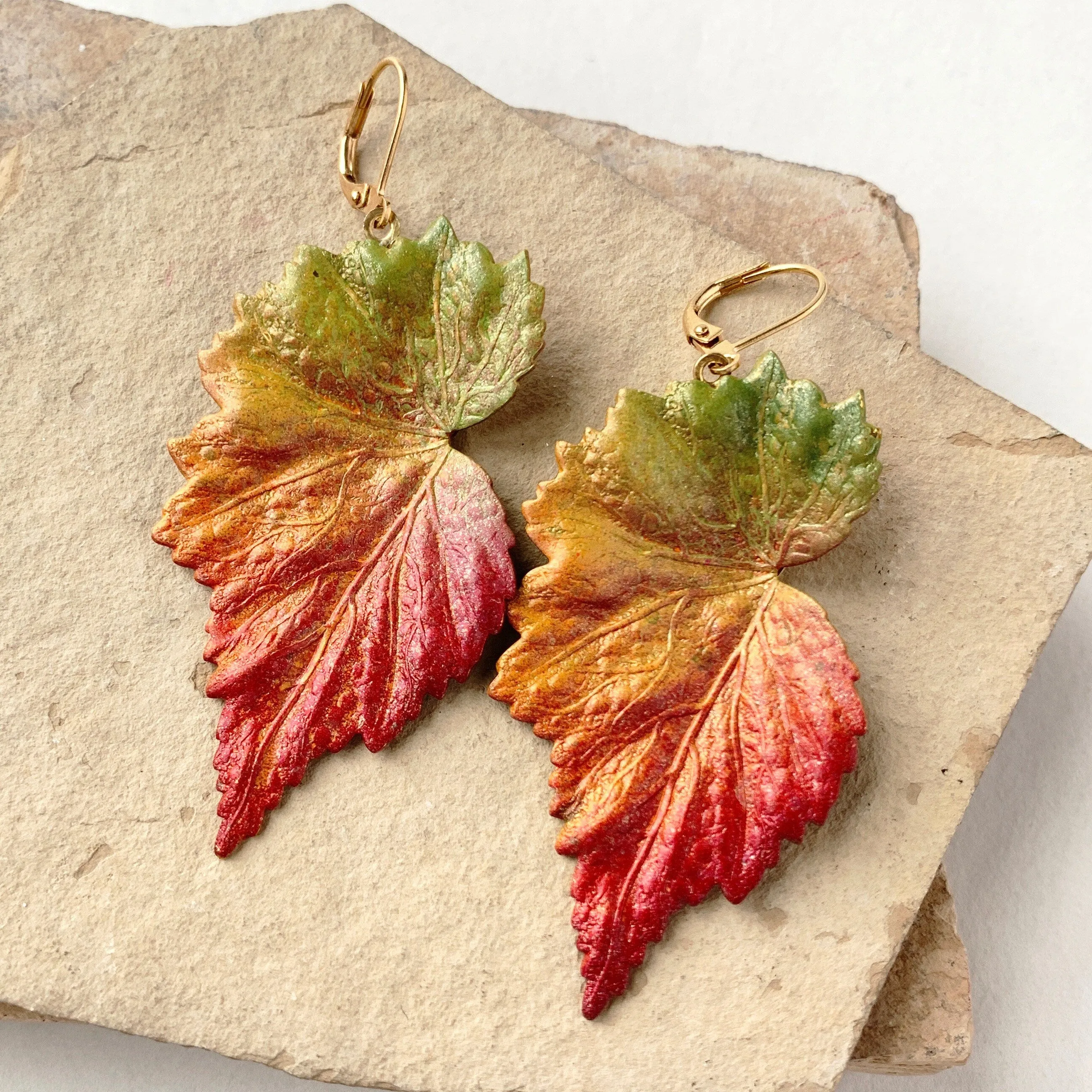 Autumn Leaves Dangle Earrings