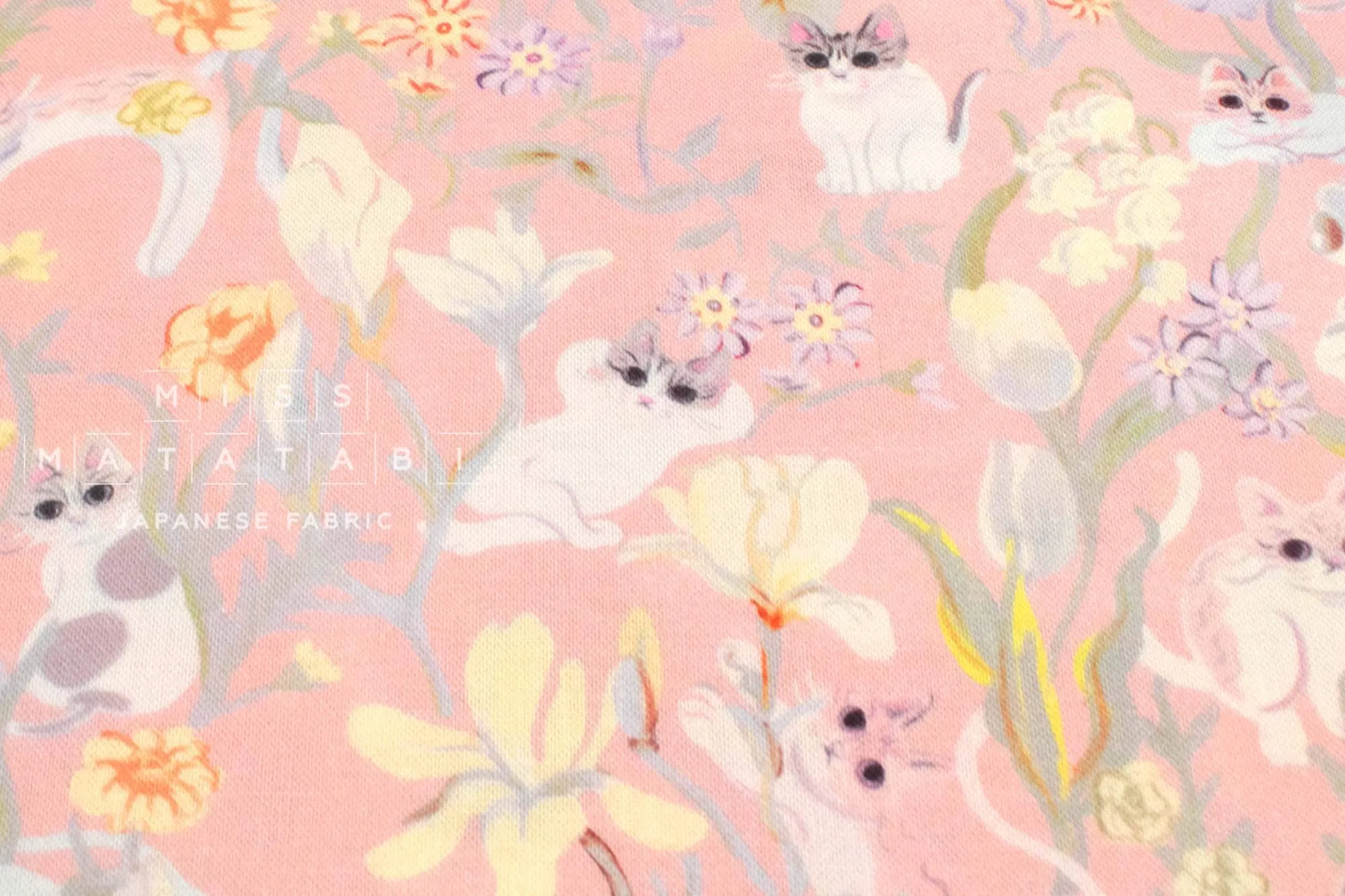 Ava the Garden Cat - pink