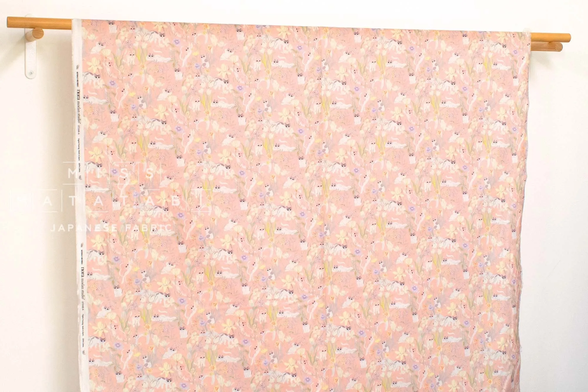 Ava the Garden Cat - pink
