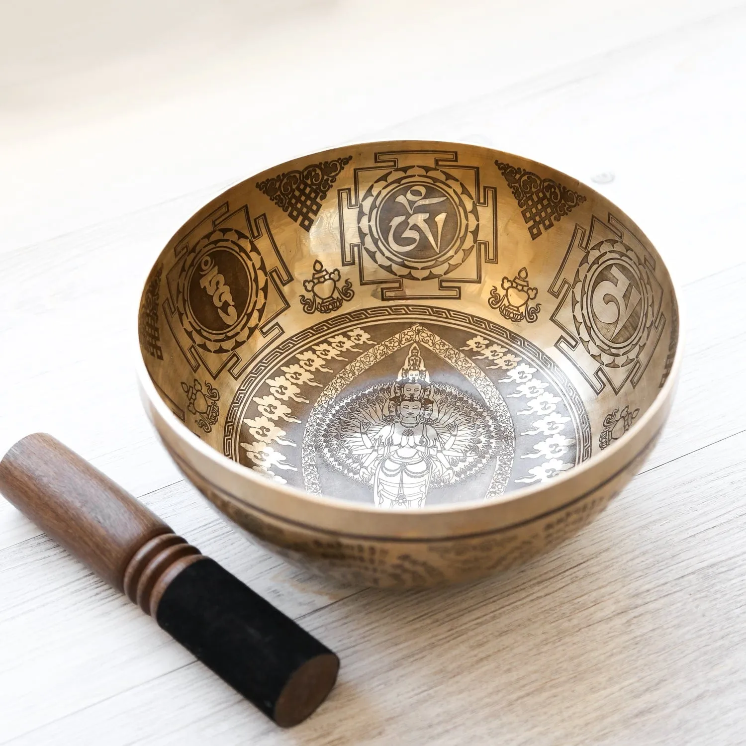 Avalokiteshvara Bodhisattva Singing Bowl