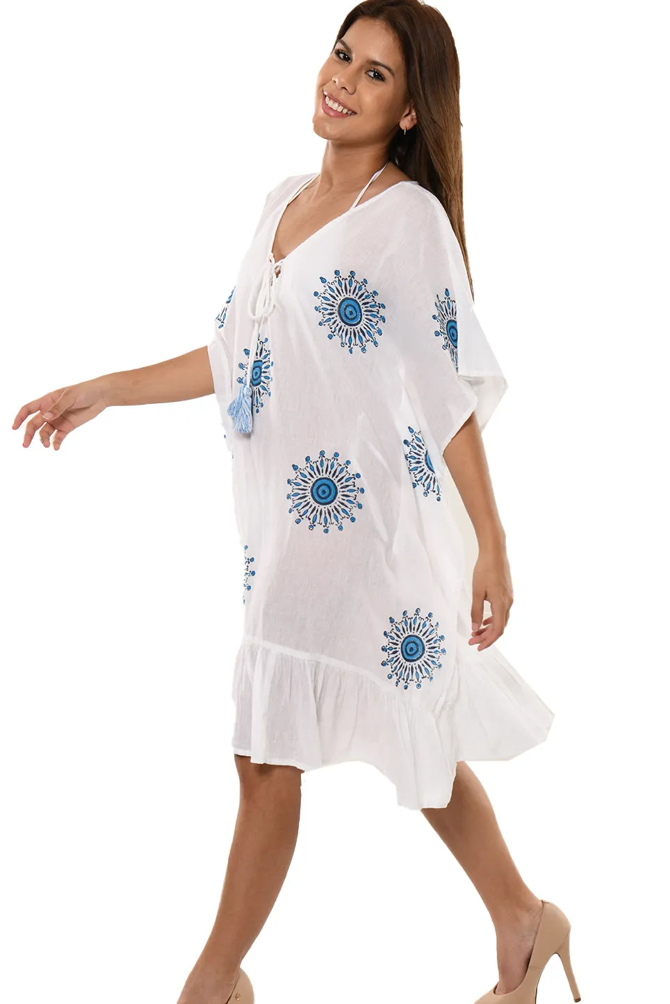 Azucar Ladies Square Beach Cover-Up  - LCT203
