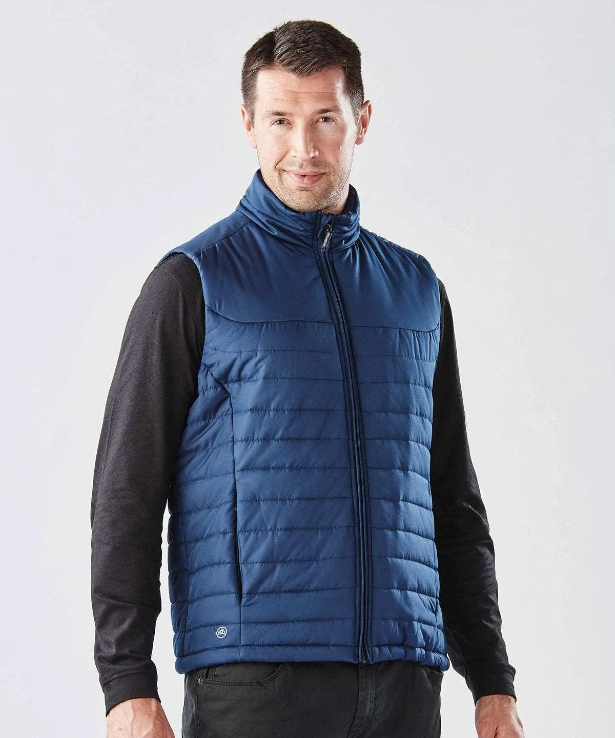 Azure Blue - Nautilus quilted bodywarmer